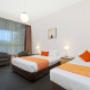 Spacious guest room