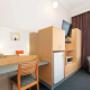 Guest room with table and chairs