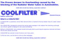 Coolfilter Stops Radiator Blocking
