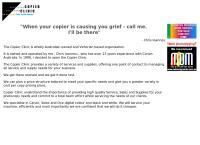 Copier Clinic Pty Ltd