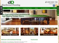 D and d Hardwood Flooring's website