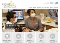 Dental Excellence's website