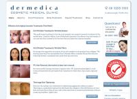 Dermedica Perth Cosmetic Clinic's website