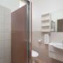 Vanity in bathroom