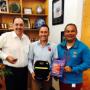 With Mayor Tom Tate