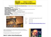 Bob e Collins Hand Bookbinder