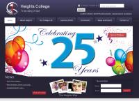 Heights College's website
