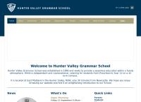 Hunter Valley Grammar School's website