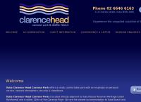 Iluka Clarence Head Caravan Park's website