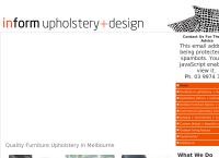 Inform Upholstery | Upholstery & Design Melbourne