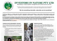 Investors In Nature Pty Ltd