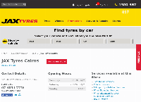 JAX Tyres Cairns's website