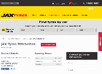 JAX Tyres Mitchelton's website