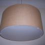 Hessian Drum Ceiling Shade with Diffuser