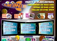 Kids Space Indoor Playgrounds's website