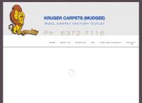 Kruger Carpets's website