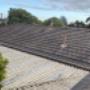 leafshield job done on a tile roof