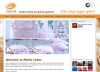 Marks Quality Cakes (Wholesale)'s website