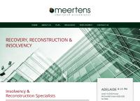 Meertens Chartered Accountants's website