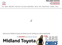 Midland Toyota's website
