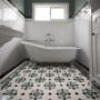 Uploaded by visitor on 28/7/2017 - A fresh tessellated tile bathroom in a home in Sydney