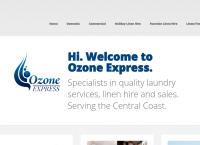Ozone Express Laundrette's website