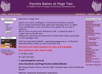 Pamela Bakes At Page Two