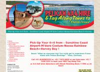 pelican 4x4 hire's website