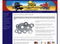 Precision Shims Australia's website