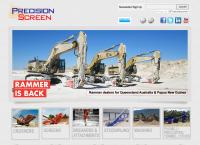 Precisionscreen Pty Ltd's website