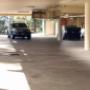 Hotel parking garage