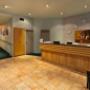 Spacious lobby