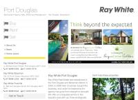 Ray White Mossman's website