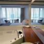 Guest room with hot tub
