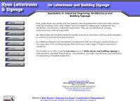 Ryan Signage Pty Ltd's website