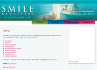 Smile Dentistry's website
