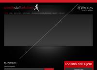 Speedie Staff Solutions's website
