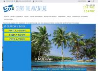 Sta Travel's website