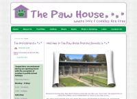 The Paw House Boarding Kennels's website