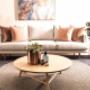 Melba sofa with Linea coffee table
