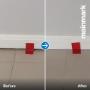 lifted skirting board