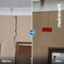 Cracks in wall
