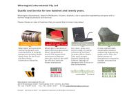 Wharington International Pty Ltd