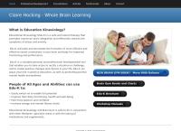 Claire Hocking Brain Gym- ed Kinesiology