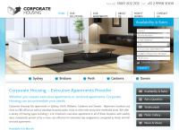 Corporate Housing's website