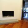 concrete fire place