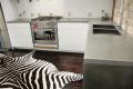 Concrete bench top polished concrete