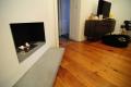 concrete fire place with methyl burners