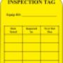Inspection Tuffa Tag