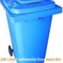 240 Litre Secured Document Bins (with Slot)
